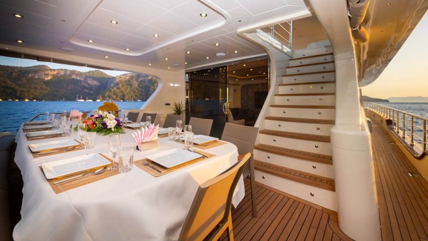 Motorjacht Lycian Dream